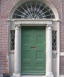 Georgian Door Surround Repair at Henrietta Street